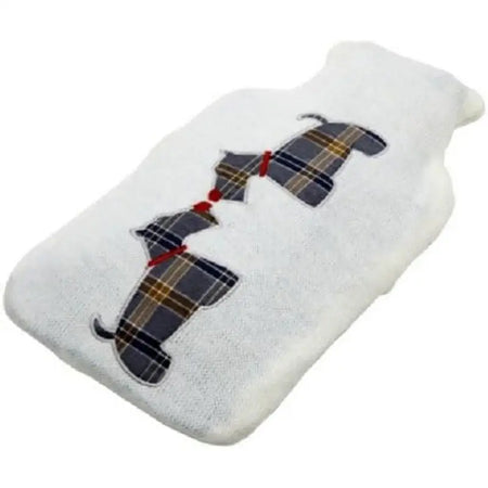 Hearth & Home Hot Water Bottle Knitted & Embroidered