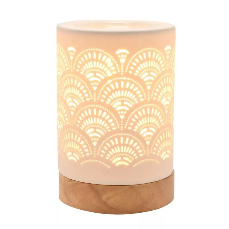 Hestia White Aroma Lamp - Giftware >> Glassware