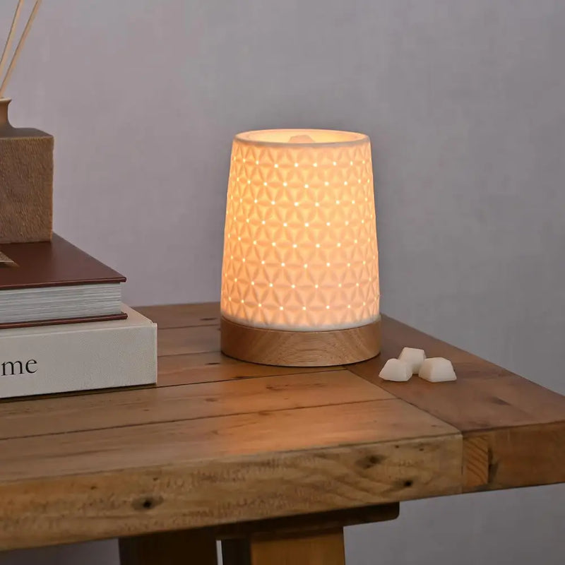 Hestia White Aroma Lamp - Giftware >> Glassware