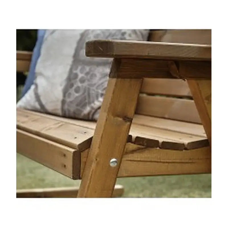 Hetton Rocking Chair Bench - 4 Foot (123 x 85 x 96cm) -