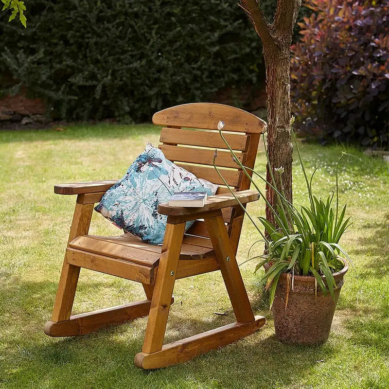 Hetton Rocking Chair Small - (69X85X96cm) - Garden Bench
