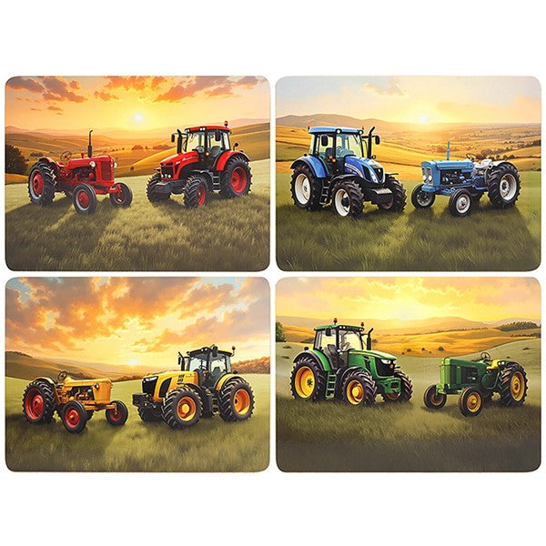 Tractors Old & New Tableware - Placemats & Coasters