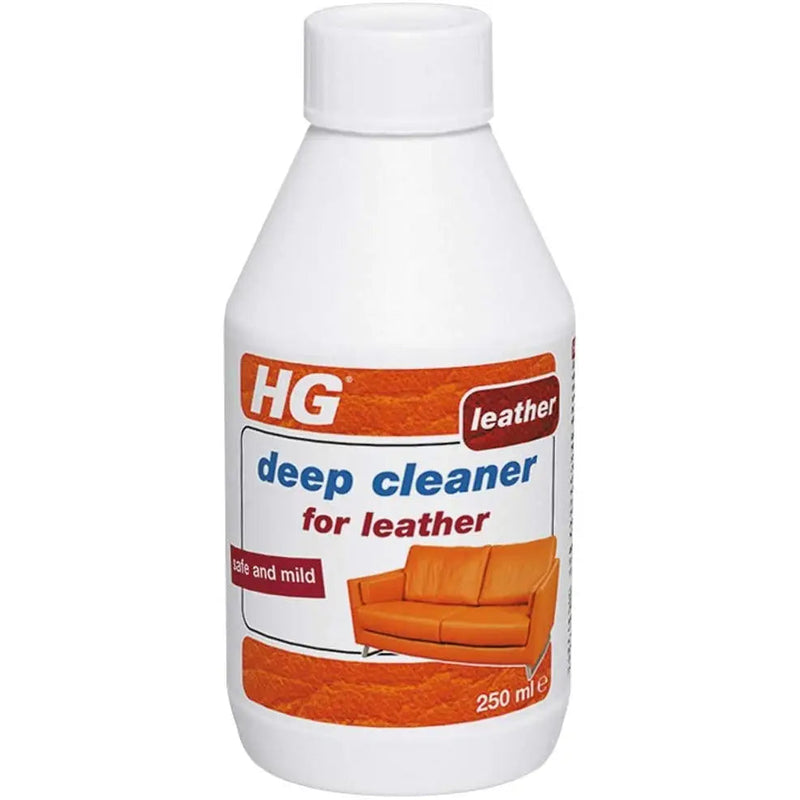Hg Deep Clean For Leather Safe And Mild - 250Ml