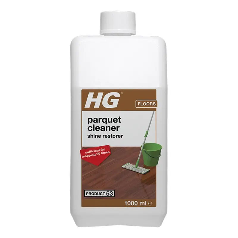 HG Parquet Wash & Shine Cleaner - 1 Litre - Cleaning