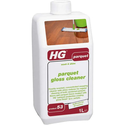 HG Parquet Wash & Shine Cleaner - 1 Litre - Household