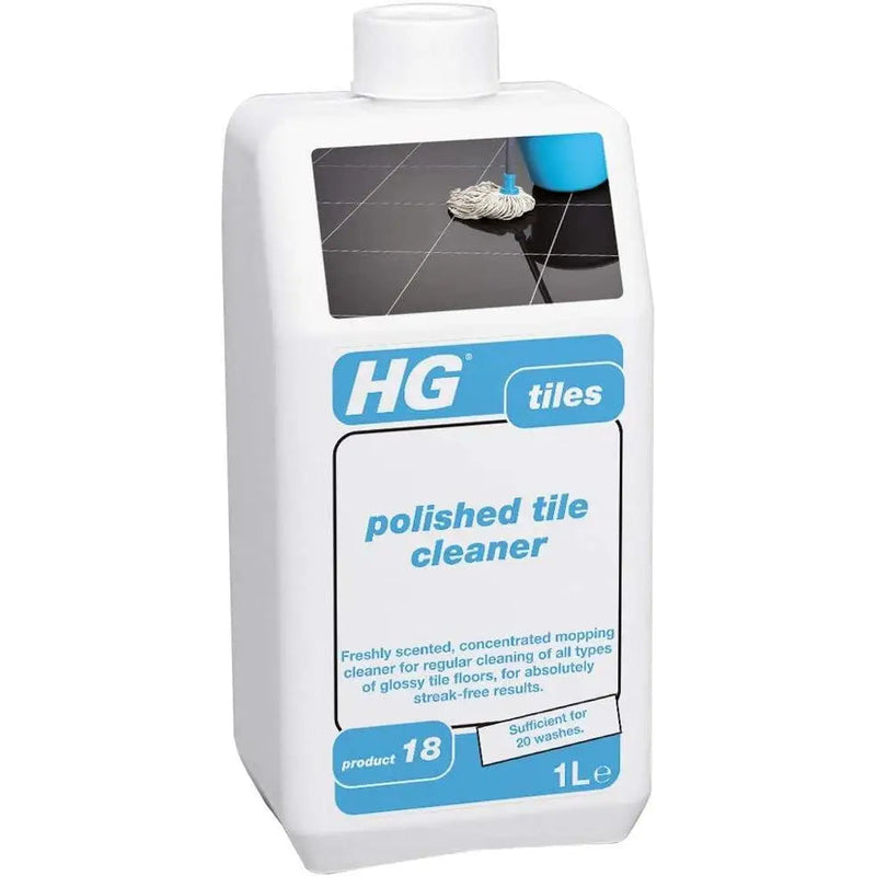 HG Polished Tile Cleaner P.18 - 1 Litre - Household Cleaning