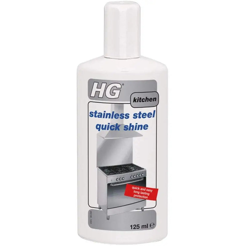 HG Stainless Steel Quick Shine - 125ml - Household Cleaning