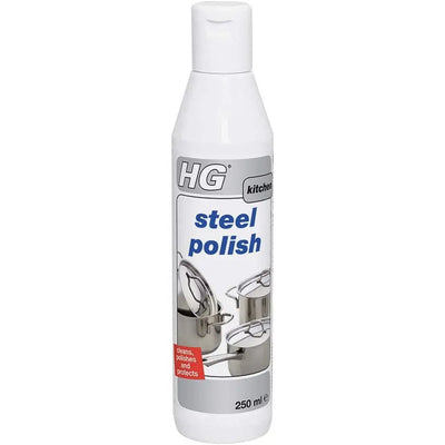 HG Steel Polish Kitchen Cleaner - 250ml - Household Cleaning