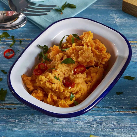 Highlands Enamel Oval Pie Dish Metal - 16/18/20/24/28cm -