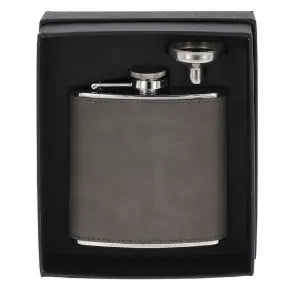 Hip Flask Slate 6oz Gift Set - Giftware >> Other Gifts