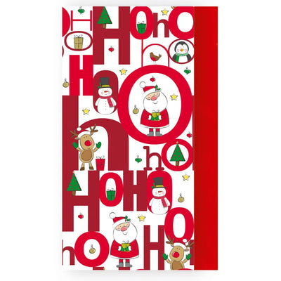 HoHoHo Christmas Tissue Paper 8 Sheet - Seasonal & Holiday