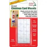 Holiday Helpers Removeable Christmas Card Mounts - 64 Pack