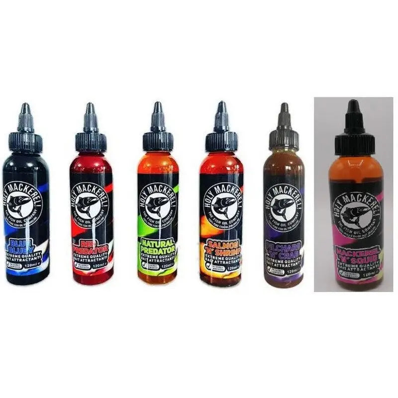 Holy Mackerel Bait Attractant 120ml - Assorted Scents -