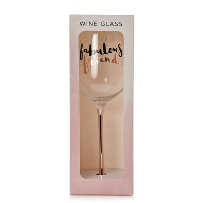 Hotchpotch Luxe Wine Glass - Fabulous Friend - Tableware