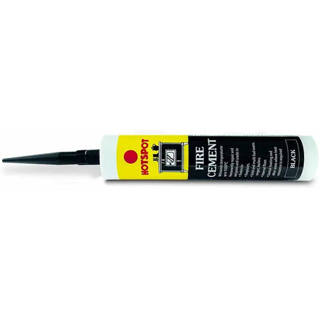 Hotspot Fire Cement Silicone Cartridge Black - 310ml - DIY