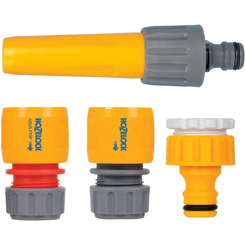 Hozelock 2355 Nozzel Spray Set With Tap Connector Waterstop