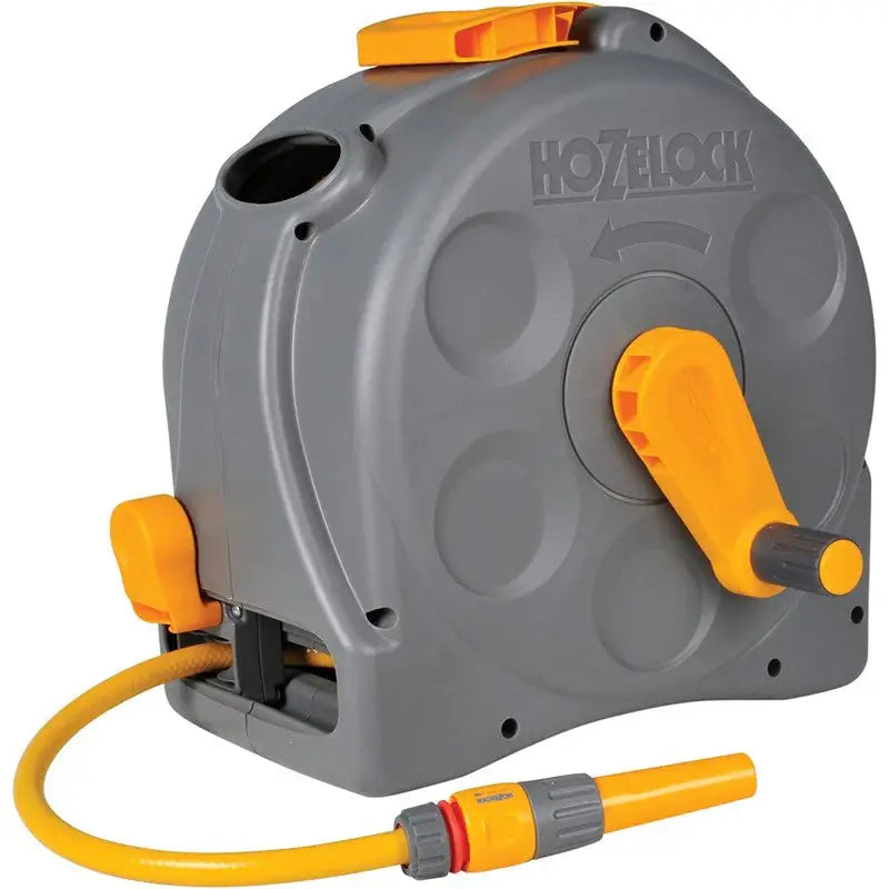 Hozelock 2415 Compact Enclosed Hose Reel With 25m Hose