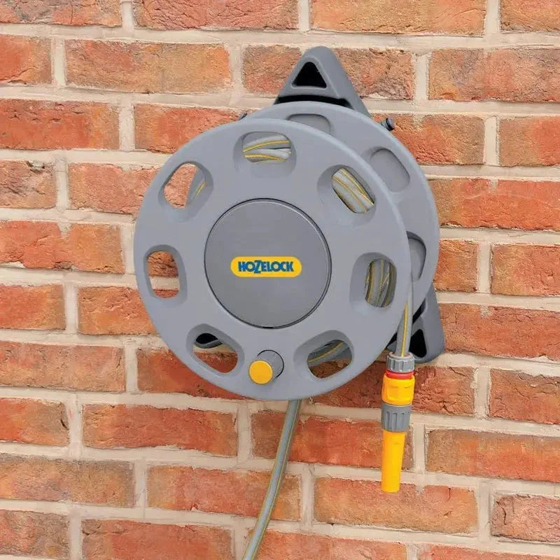 Hozelock 2422 30M Wall Mounted Reel With 15m Hose