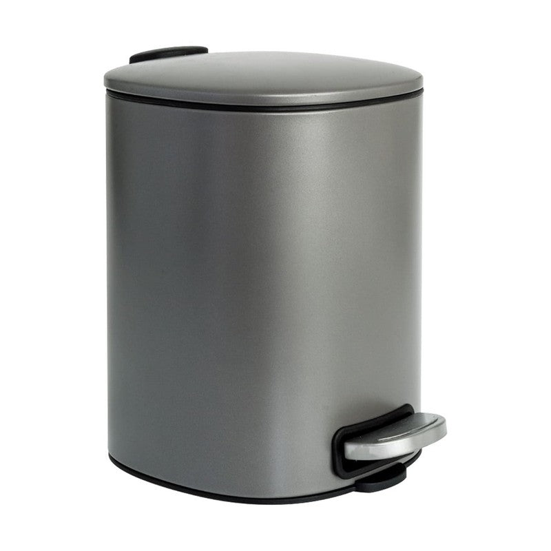 Blue Canyon Santorini Pedal Bin Platinum - 3 Litre