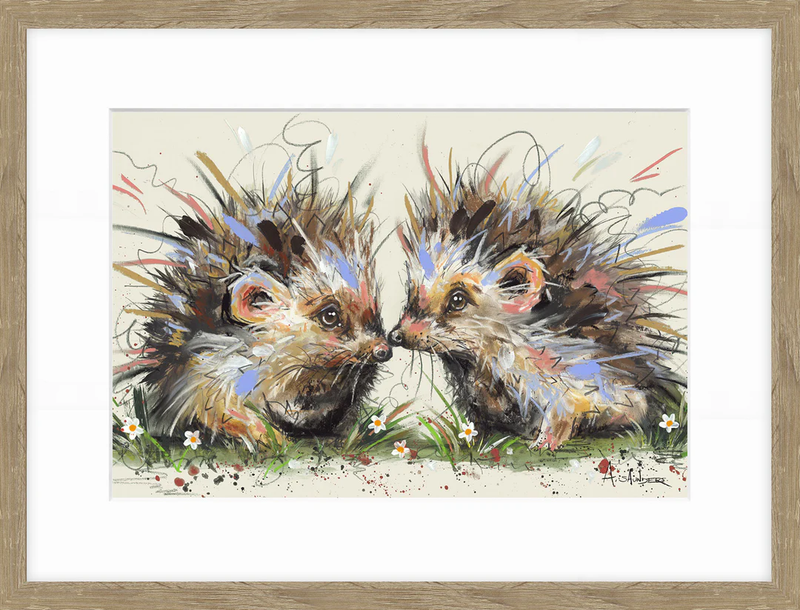 Hedgehugs Picture 32 x42cm