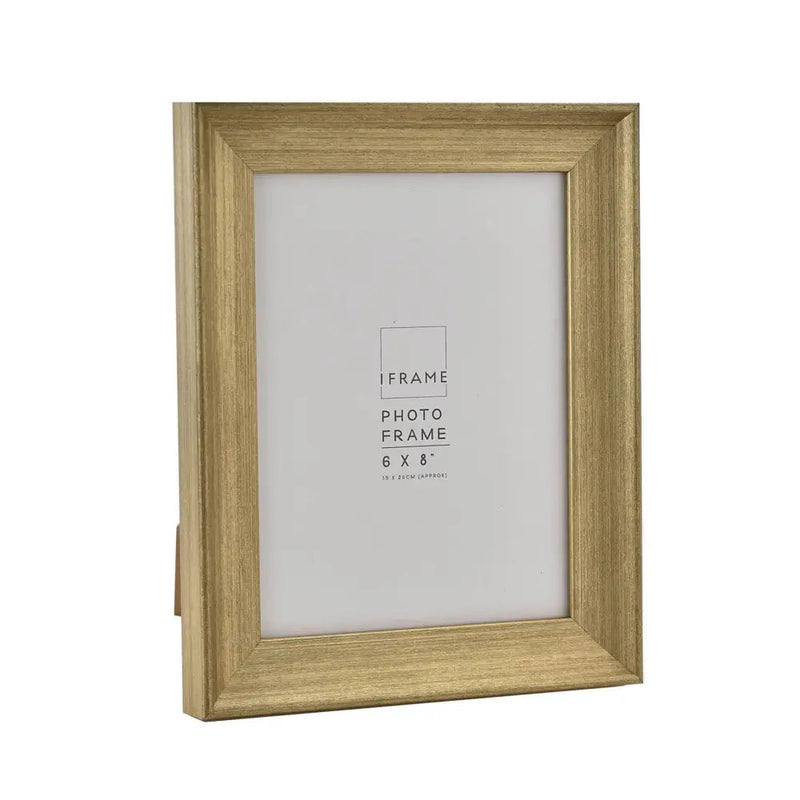 iFrame Traditional Profile Brushed Gold - 4x6 / 5x7 / 8x6 /