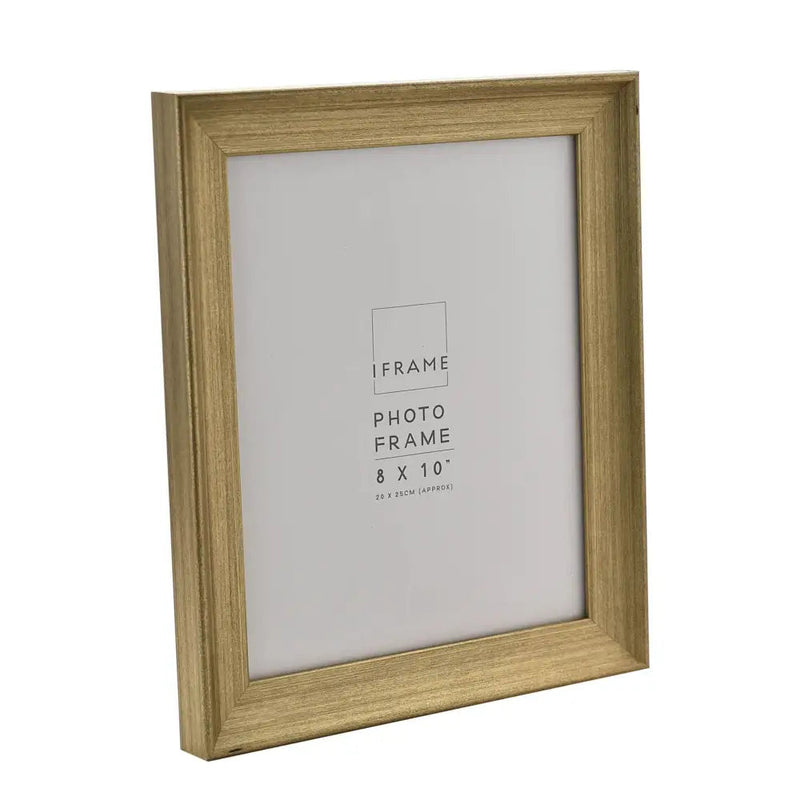 iFrame Traditional Profile Brushed Gold - 4x6 / 5x7 / 8x6 /