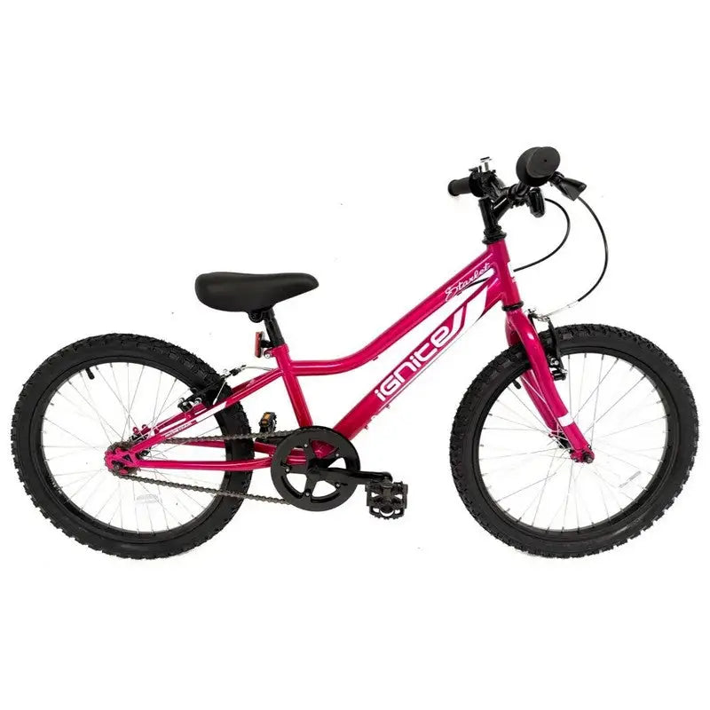 Ignite Starlet Girls Bike 20 Inch Wheel - Cerise Pink