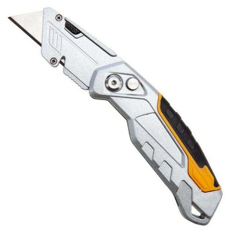 Xtrade Folding Utility Knife with 10 Blades
