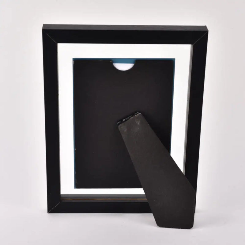 Impressions Black Wooden Frame Perspex Border 4 X 6 -