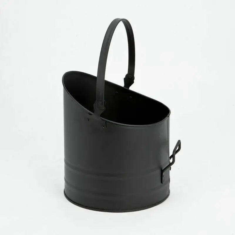 Inglenook Coal06 Black Wide Necked Coal Hod Fire Bucket