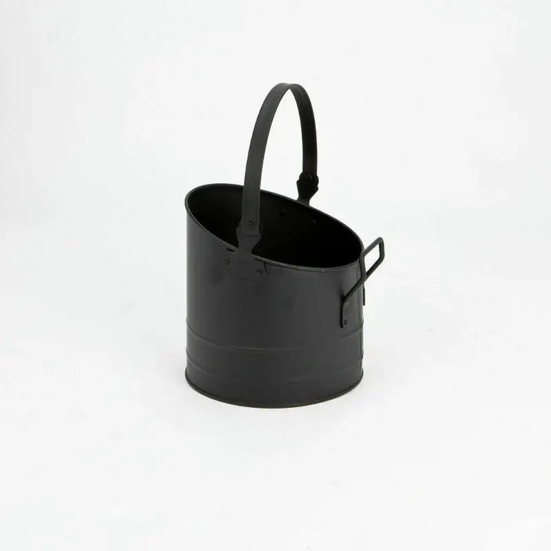 Inglenook Coal06 Black Wide Necked Coal Hod Fire Bucket