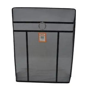 Inglenook Fire 105 Black Fire Guard With Chrome Ring Handle