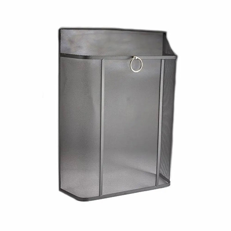 Inglenook Fire 55 Medium Fireguard Black - Flat Top - 61cm -