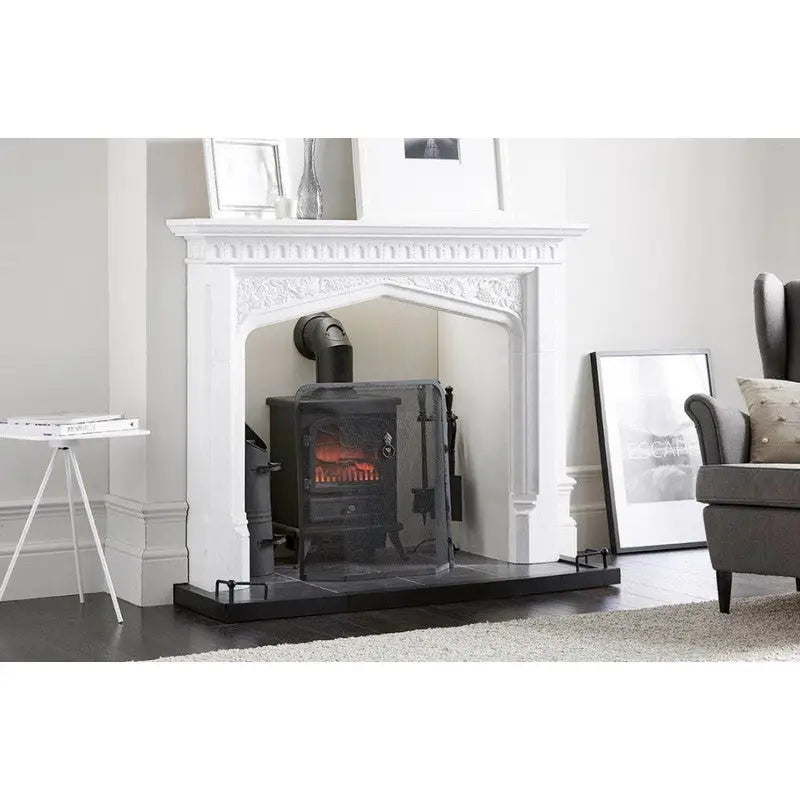 Inglenook FIRE101 Adjustable Black Fire Fender 96x47cm