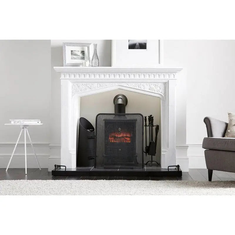 Inglenook FIRE101 Adjustable Black Fire Fender 96x47cm
