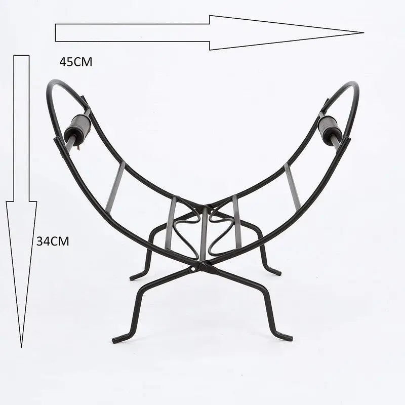 Inglenook Log03 Folding Log Rack - Fireside