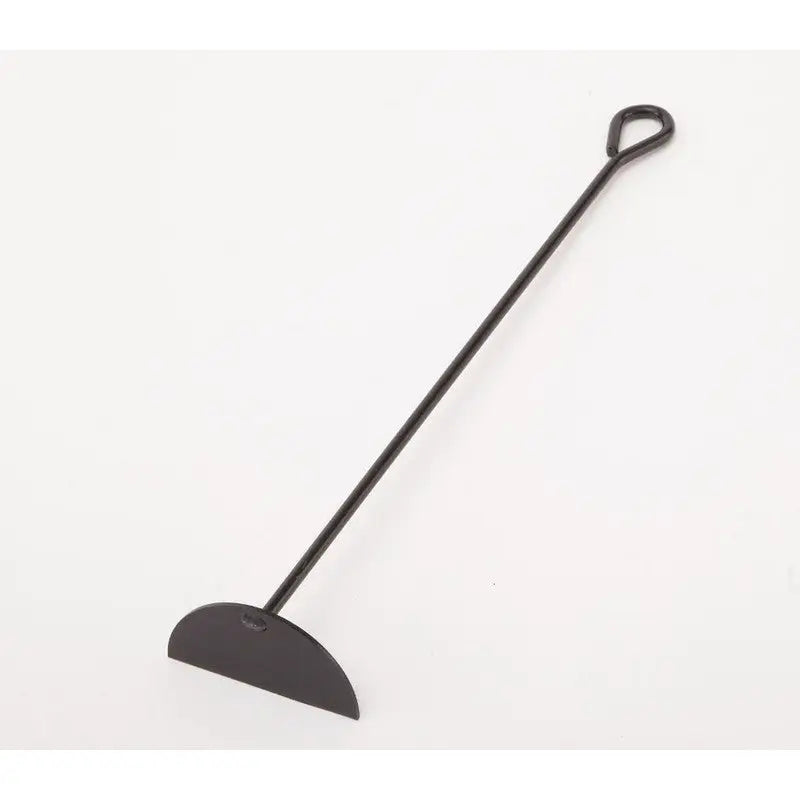 Inglenook Single Black Loop Handle Curved Scraper 49cm -
