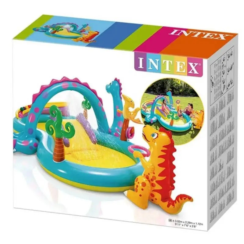 Intex Dinoland Play Center Paddling Pool - Toys