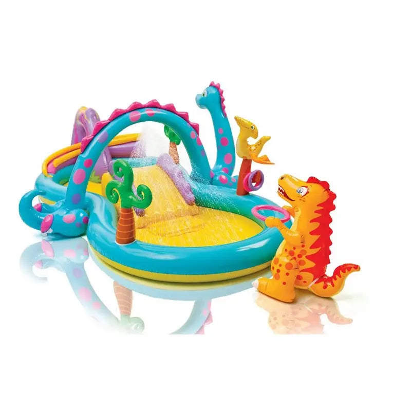 Intex Dinoland Play Center Paddling Pool - Toys