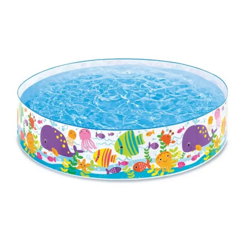 Intex Ocean Play Snapset Pool - 6Ft X 15 Inches - Toys