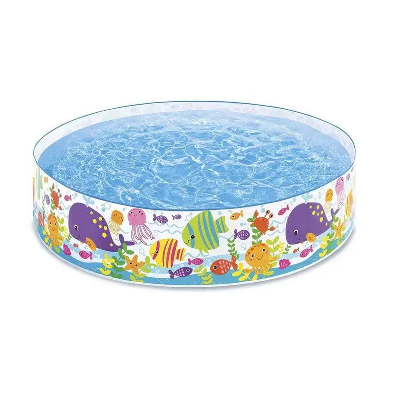 Intex Ocean Play Snapset Pool - 6Ft X 15 Inches - Toys