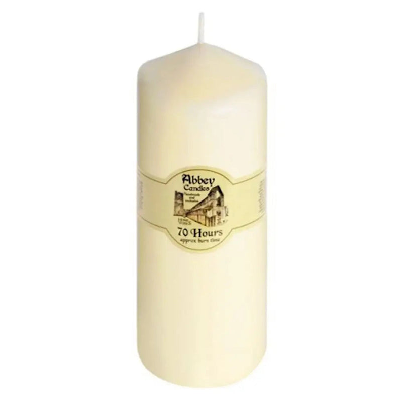 Ivory Church Candle 8 x 20cm - Candles