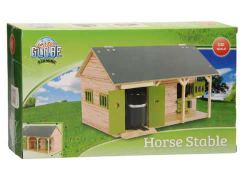 Kids Globe Horse Stable w/ 2 Boxes