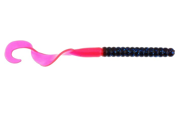 Berkley PowerBait Power Worm 13ct 7 Inch / 18cm - Blue Fleck Firetail