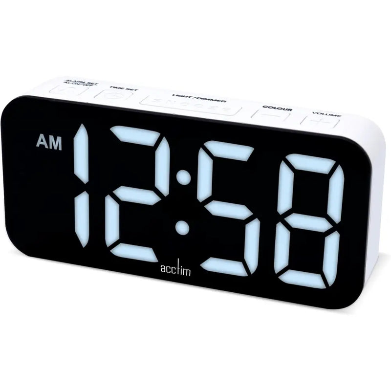 Jaxon LED Colour Change Alarm Clock - Homeware >> Clocks >>