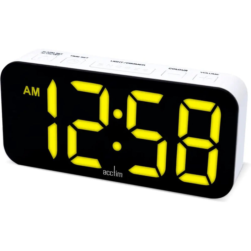 Jaxon LED Colour Change Alarm Clock - Homeware >> Clocks >>