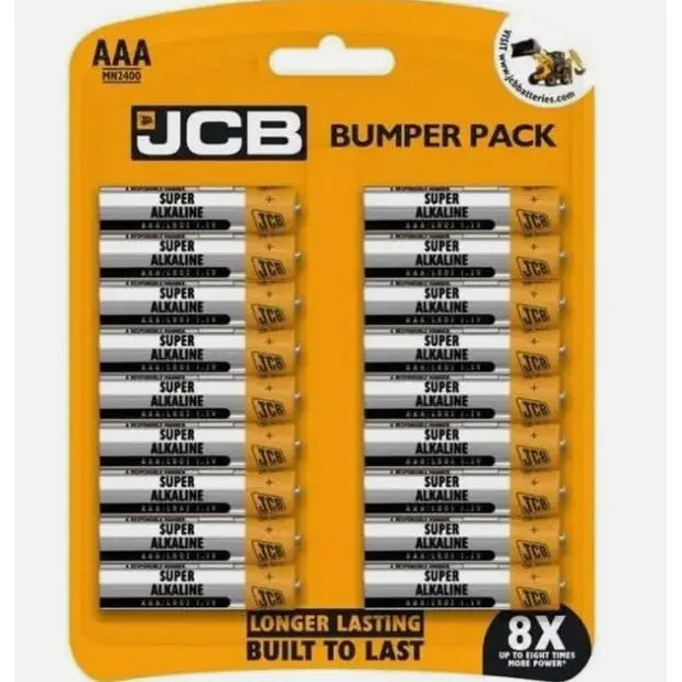 JCB Bumper Pack of 18 Alkaline Batteries AA Electronics >>