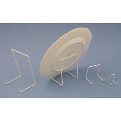 Jes Wire Frame Plate Stand - White - Homeware >> Accessories