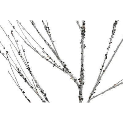 Jingles 89cm Silver Glittered Branch - Christmas