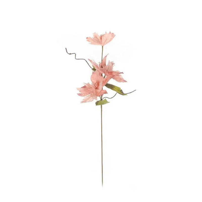 Jingles Pink Floral Stem 100cm - Christmas